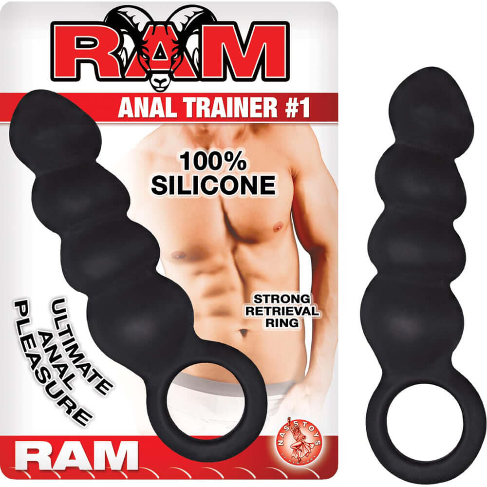 Ram Anal Trainer #1 Black | 782631251029 | Available at EroticWarehouse.com