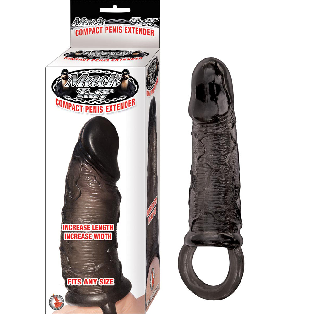 Mack Tuff Compact Penis Extender Black | 782631252309 | Available at EroticWarehouse.com