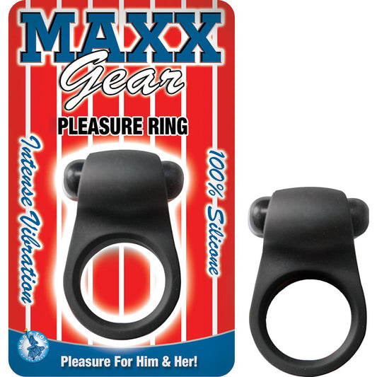 Maxx Gear Pleasure Ring Black | 782631274622 | Available at EroticWarehouse.com