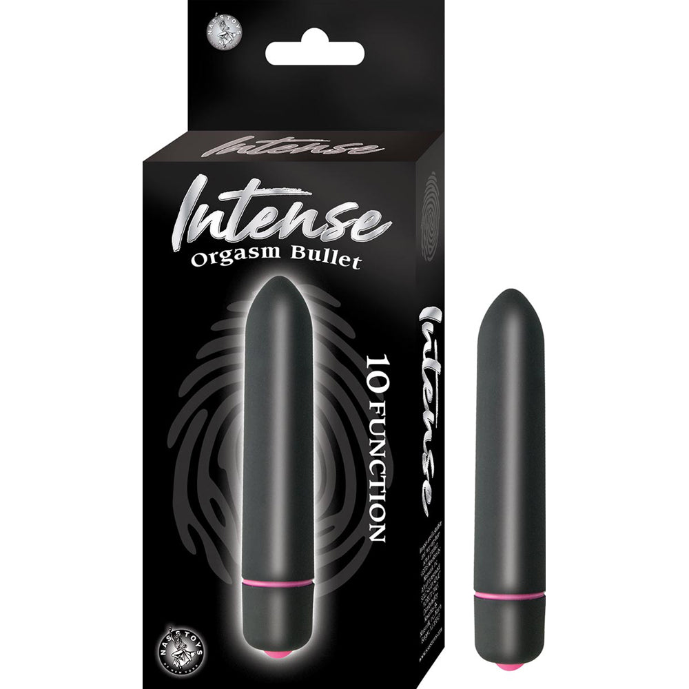 Intense Orgasm Bullet Black | 782631285529 | Available at EroticWarehouse.com