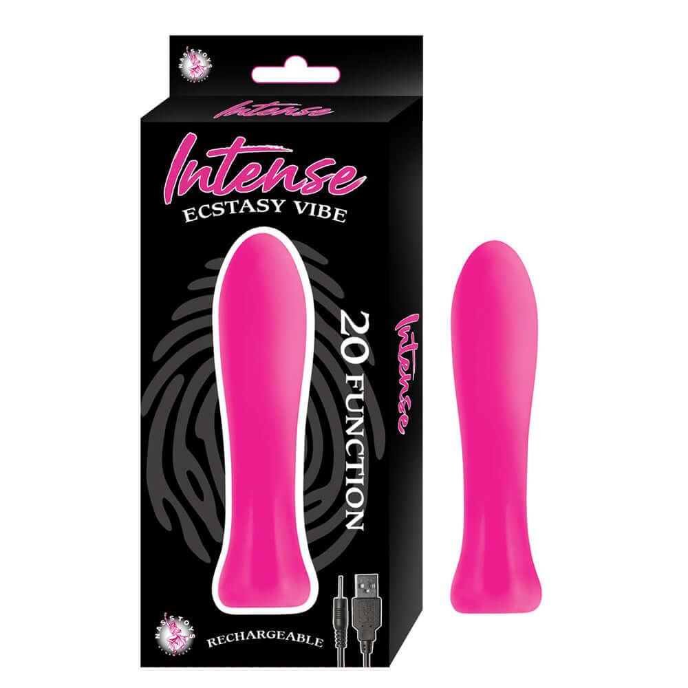Intense Ecstasy Vibe Pink | 782631288117 | Available at EroticWarehouse.com