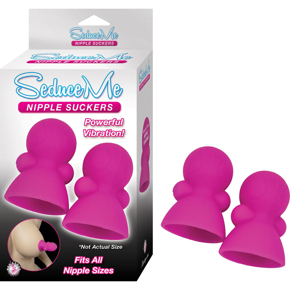 Seduce Me Nipple Suckers Pink | 782631289503 | Available at EroticWarehouse.com