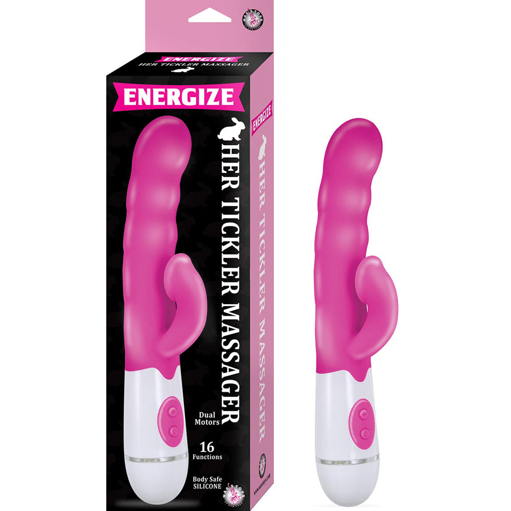 Energize Her Tickler Massager Pink | 782631291100 | Available at EroticWarehouse.com