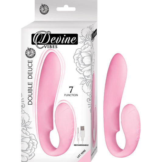 Devine Vibes Double Deuce Pink | 782631291919 | Available at EroticWarehouse.com