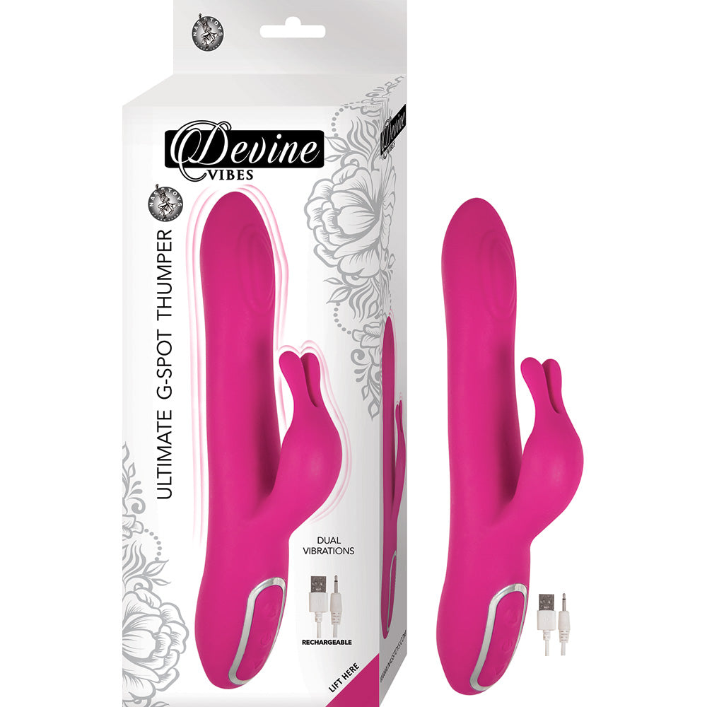Devine Vibes Ultimate G-Spot Thumper Pink | 782631292510 | Available at EroticWarehouse.com