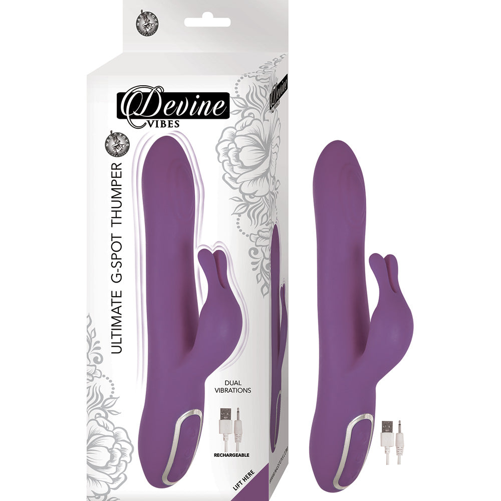 Devine Vibes Ultimate G-Spot Thumper Purple | 782631292527 | Available at EroticWarehouse.com
