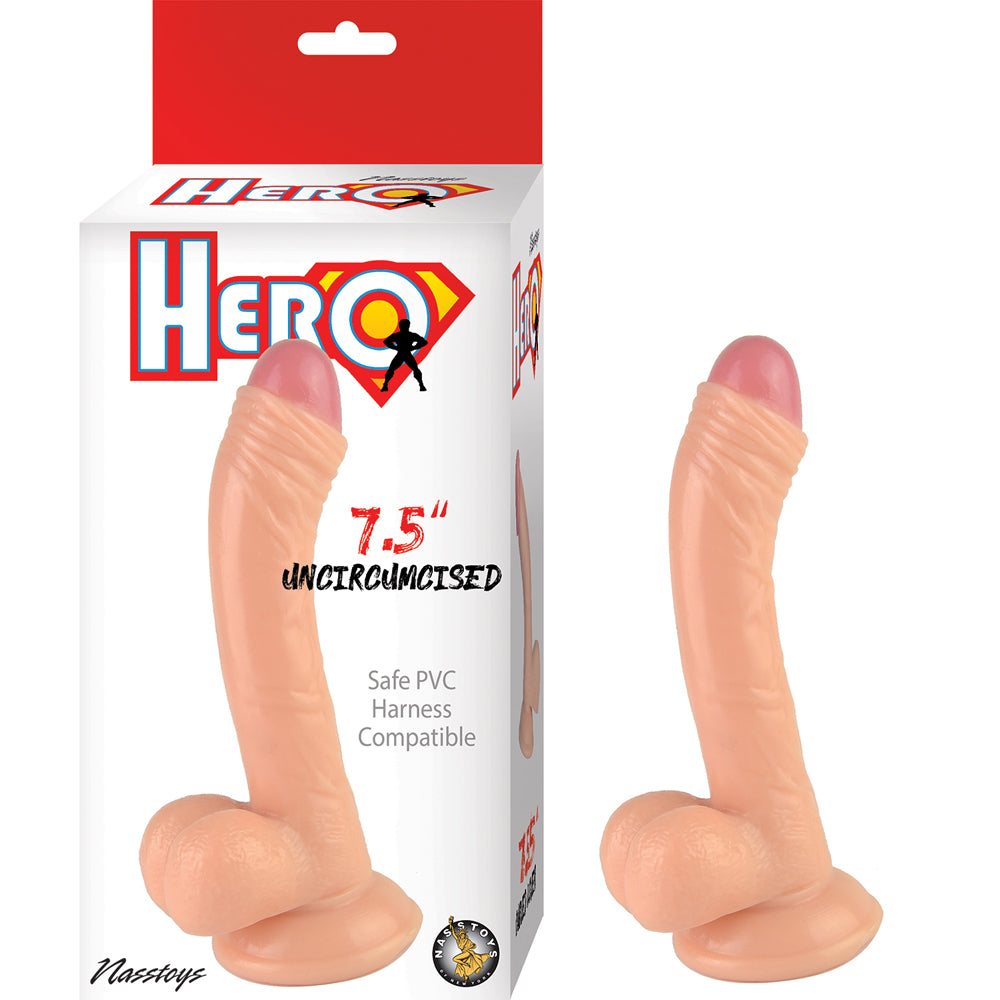 Hero 7.5" Uncircumcised | 782631298703 | Available at EroticWarehouse.com