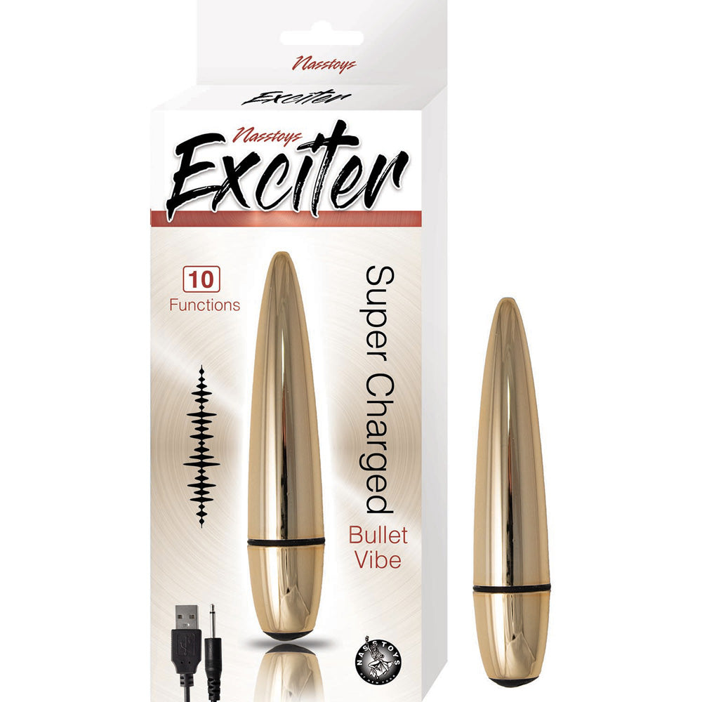 Exciter Bullet Vibe Gold | 782631301120 | Available at EroticWarehouse.com