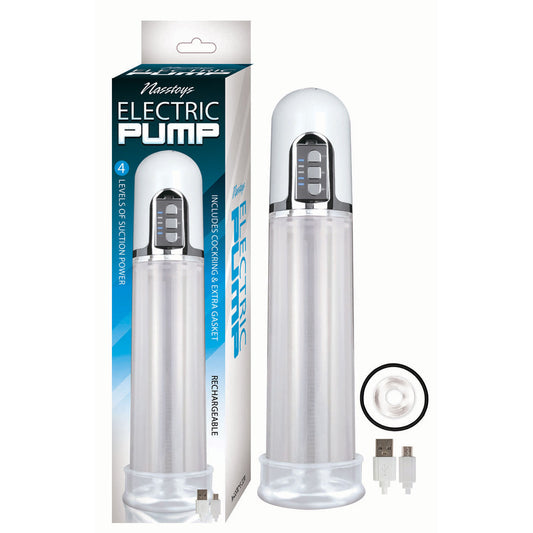 Electric Pump Clear | 782631301311 | Available at EroticWarehouse.com