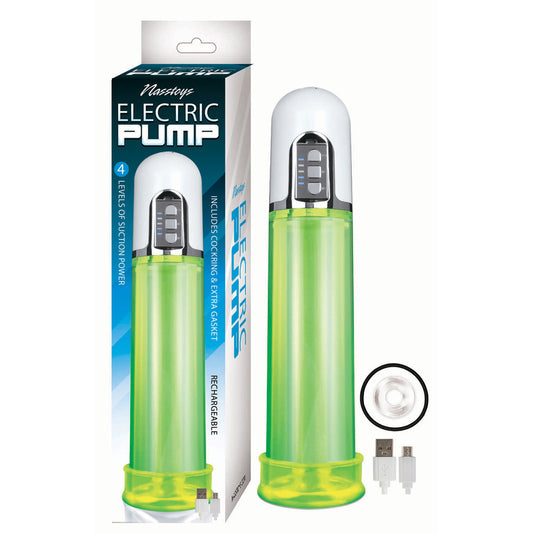 Electric Pump Green | 782631301328 | Available at EroticWarehouse.com