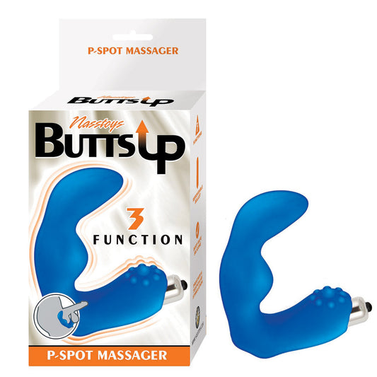 Butts Up P-Spot Massager Blue | 782631302318 | Available at EroticWarehouse.com