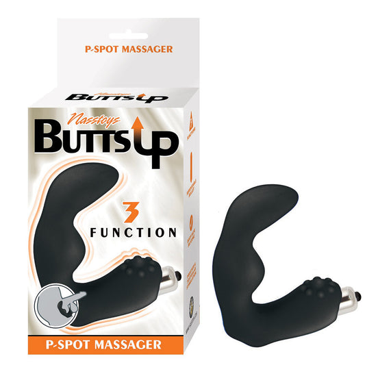 Butts Up P-Spot Massager Black | 782631302325 | Available at EroticWarehouse.com