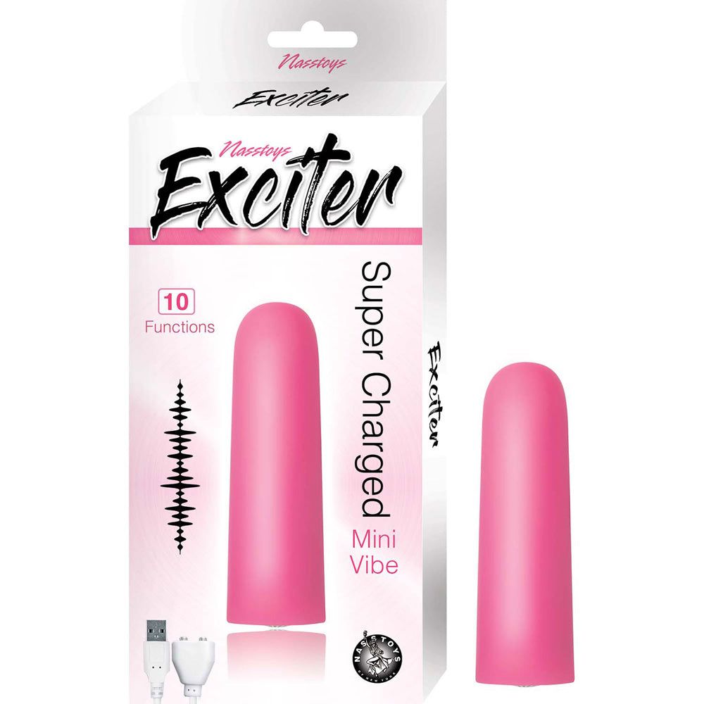 Exciter Mini Vibe Pink | 782631303414 | Available at EroticWarehouse.com