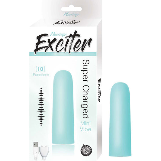 Exciter Mini Vibe Aqua | 782631303438 | Available at EroticWarehouse.com