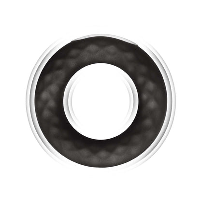 Enhancer Vibrating Cockring Black | 782631306200 | Available at EroticWarehouse.com