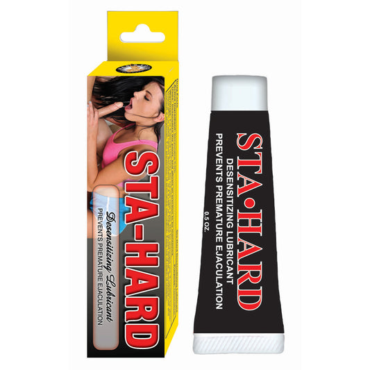Sta Hard Desensitizing Lubricant .5 oz. | 782631308105 | Available at EroticWarehouse.com