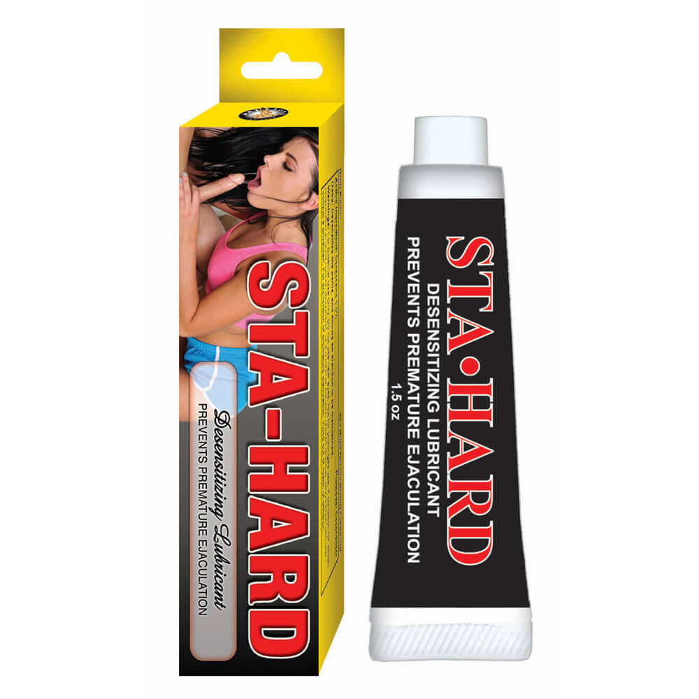 Sta Hard Desensitizing Lubricant 1.5 oz. | 782631308204 | Available at EroticWarehouse.com