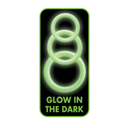 Enhancer Green Glow Rings | 782631308709 | Available at EroticWarehouse.com