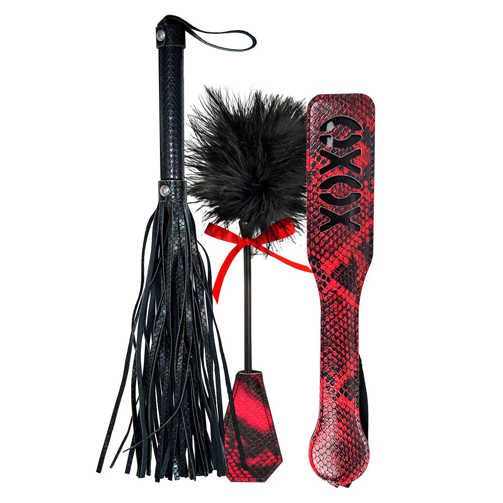 Lovers Kits Whip, Tickle & Paddle | 782631309607 | Available at EroticWarehouse.com