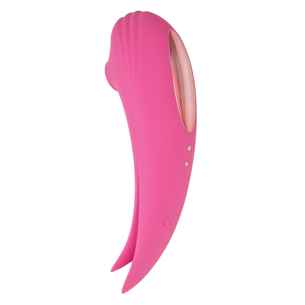 Mystique Vibrating Massagers Suction Vibe Pink | 782631309713 | Available at EroticWarehouse.com