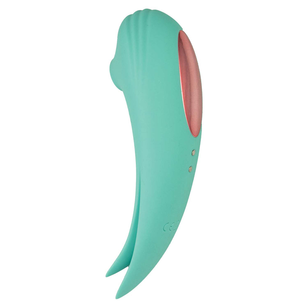 Mystique Vibrating Massagers Suction Vibe Aqua | 782631309720 | Available at EroticWarehouse.com