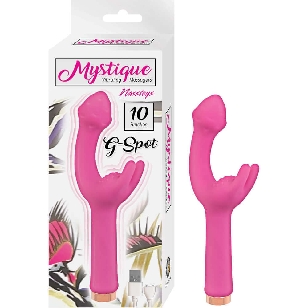 Mystique Vibrating Massagers G Spot Pink | 782631309911 | Available at EroticWarehouse.com