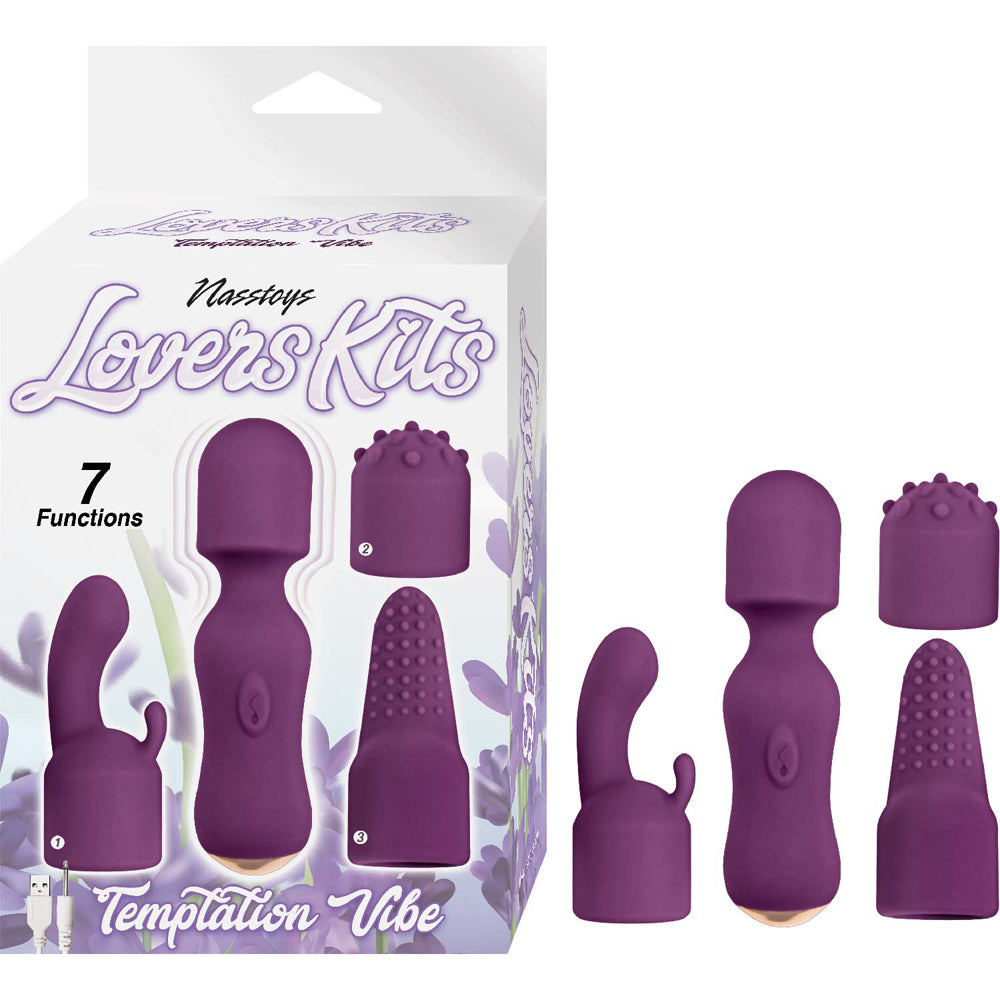 Lovers Kits Temptation Vibe Eggplant | 782631310009 | Available at EroticWarehouse.com