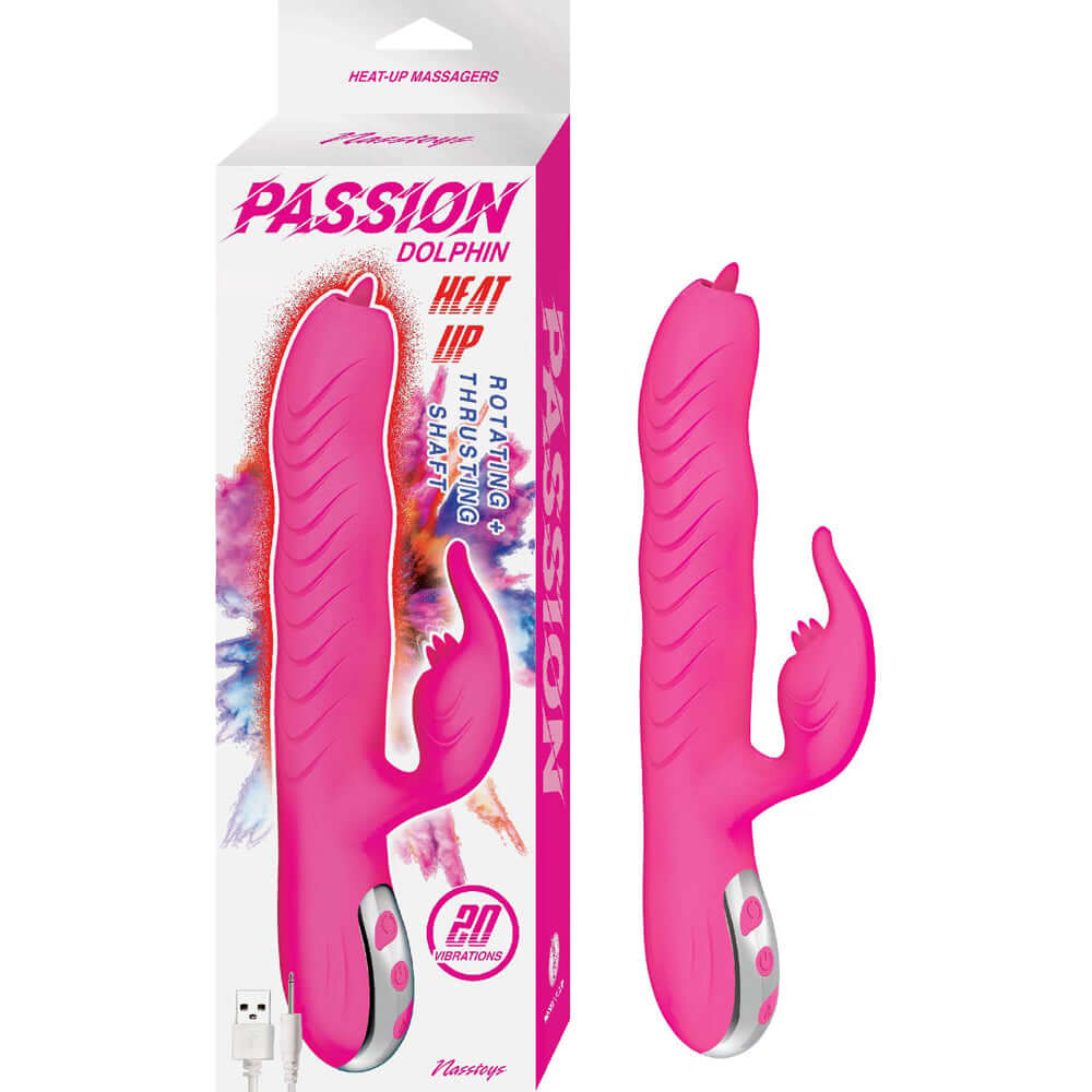 Passion Dolphin Heat Up Pink | 782631310801 | Available at EroticWarehouse.com