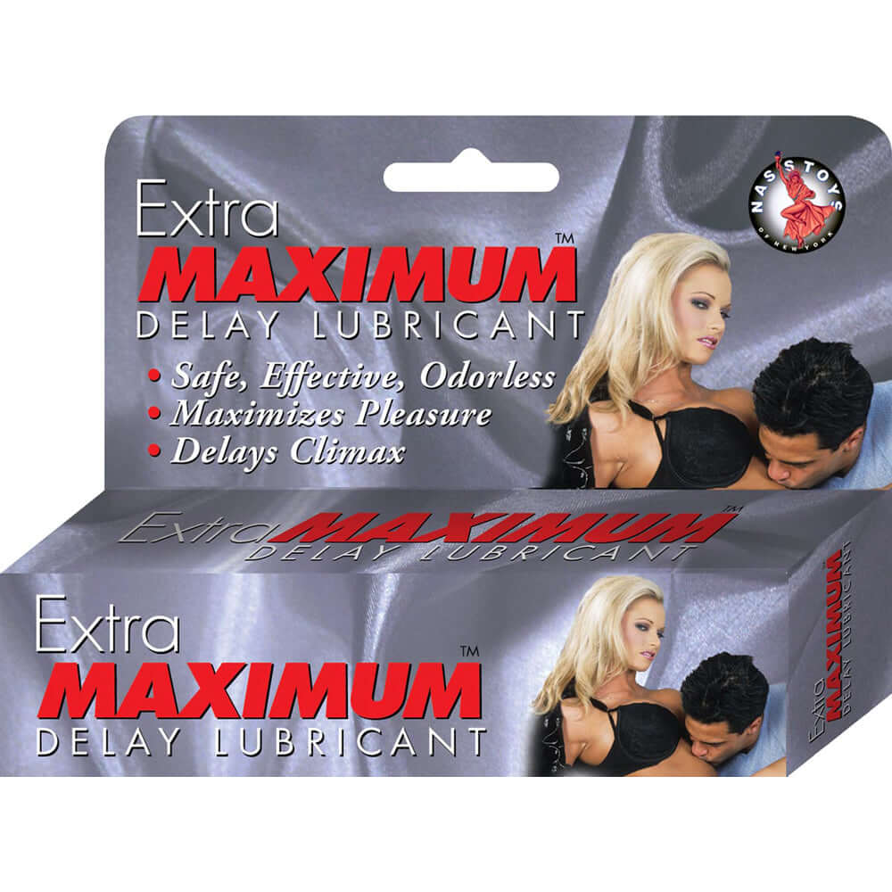 Extra Maximum Delay Lube .5 oz. | 782631311105 | Available at EroticWarehouse.com