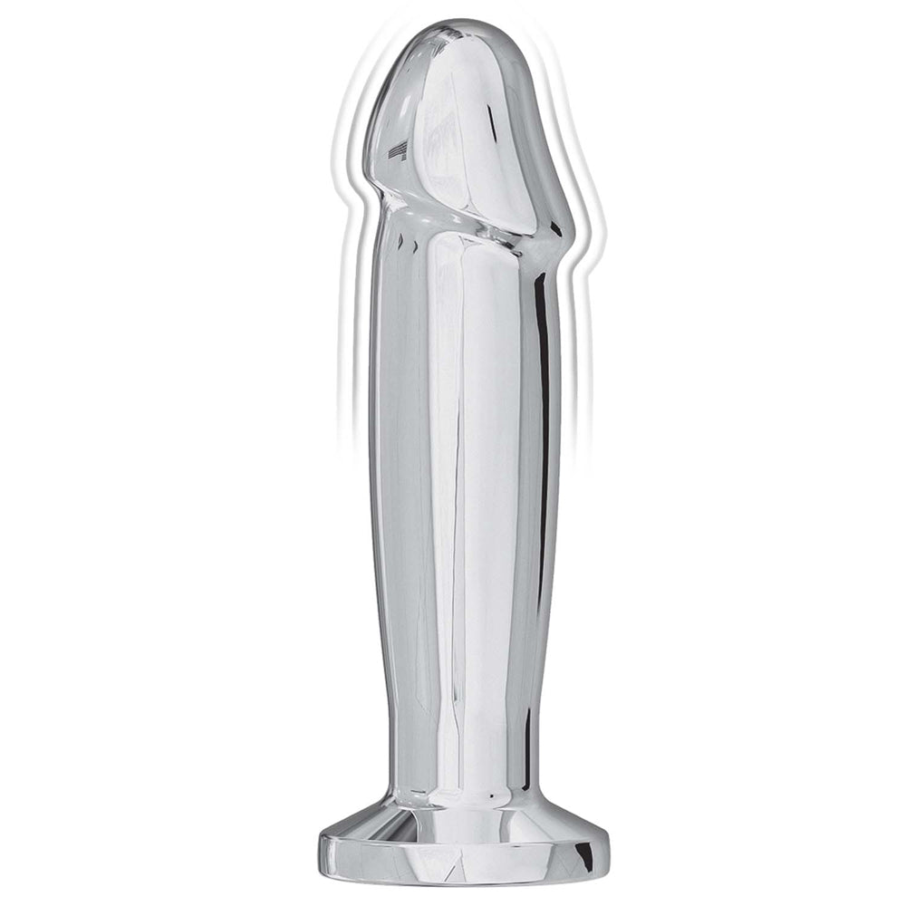 Ass-Sation Remote Vibrating Metal Anal Ecstasy Silver | 782631311815 | Available at EroticWarehouse.com