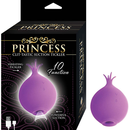 Princess Clit-Tastic Suction Tickler Lavender | 782631312423 | Available at EroticWarehouse.com