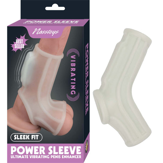 Vibrating Wave Sleeve White | 782631312515 | Available at EroticWarehouse.com