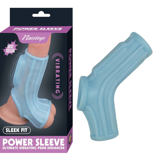 Vibrating Wave Sleeve Blue | 782631312522 | Available at EroticWarehouse.com