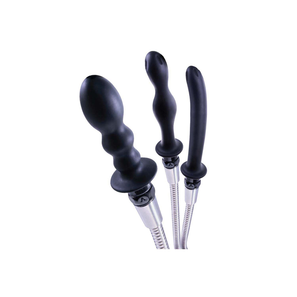 H2O Hydro Douche Kit Black | 782631313406 | Available at EroticWarehouse.com