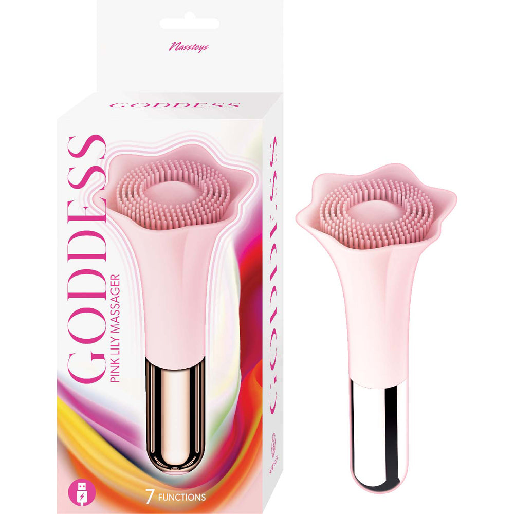 Goddess Pink Lily Massager Pink | 782631313802 | Available at EroticWarehouse.com