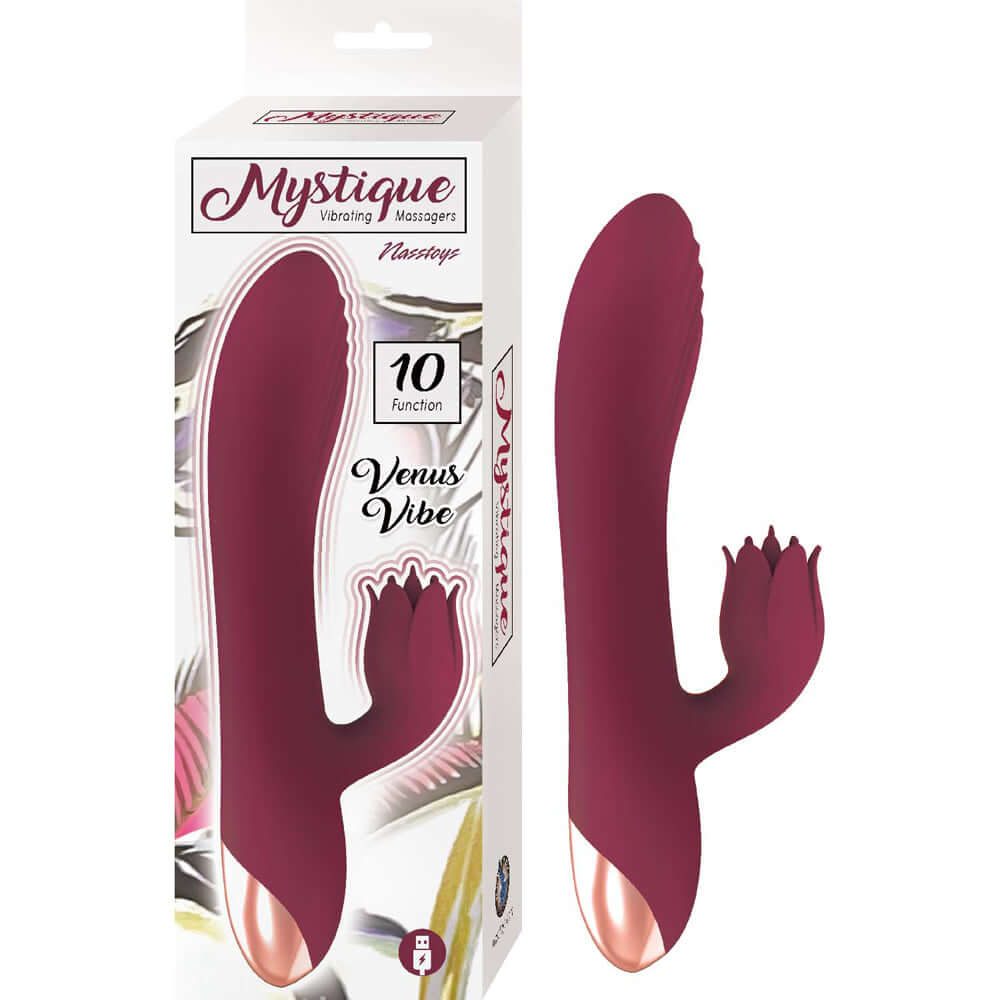 Mystique Venus Vibe Eggplant | 782631314328 | Available at EroticWarehouse.com