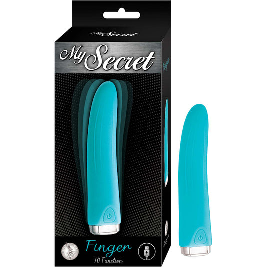 My Secret Finger Aqua | 782631314618 | Available at EroticWarehouse.com