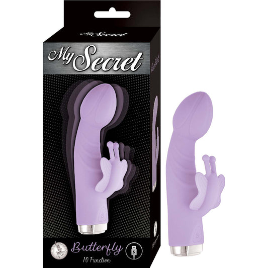 My Secret Butterfly Purple | 782631314823 | Available at EroticWarehouse.com