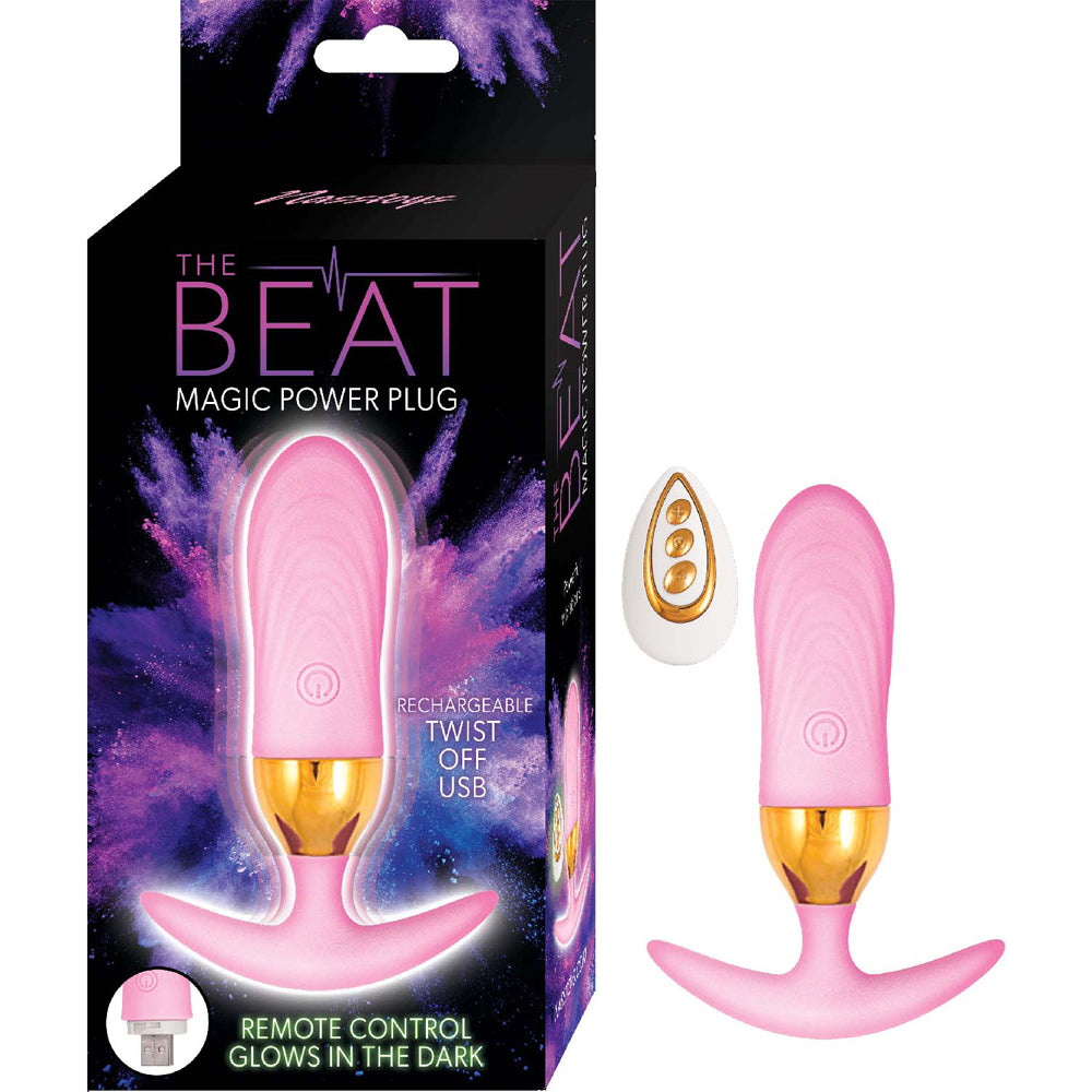 The Beat Magic Power Plug Pink | 782631315219 | Available at EroticWarehouse.com