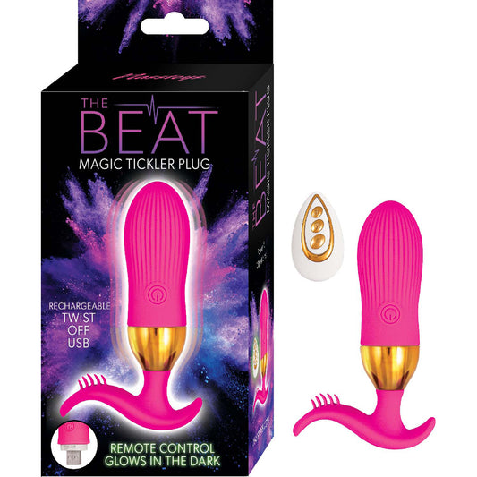 The Beat Magic Tickler Plug Pink | 782631315417 | Available at EroticWarehouse.com