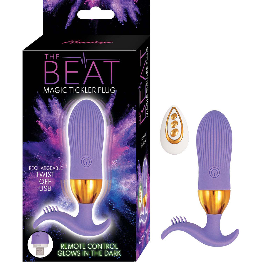 The Beat Magic Tickler Plug Purple | 782631315424 | Available at EroticWarehouse.com