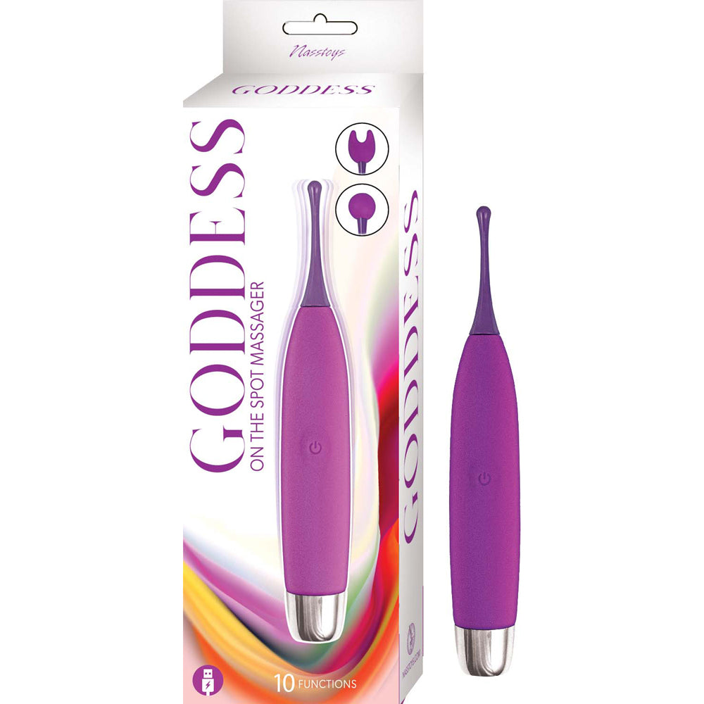 Goddess On The Spot Massager Purple | 782631315509 | Available at EroticWarehouse.com