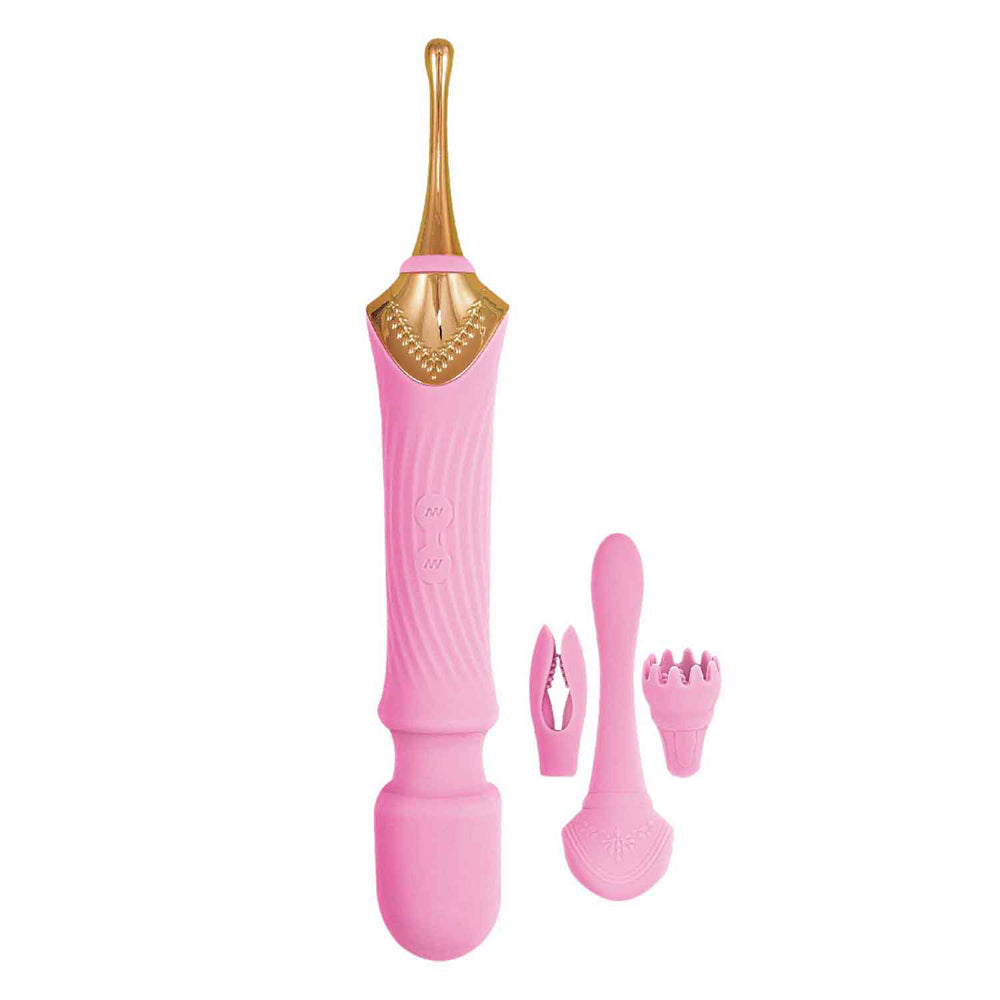 Goddess Elegance Massager Pink | 782631315608 | Available at EroticWarehouse.com