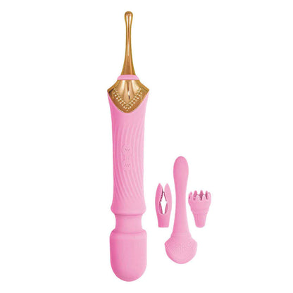 Goddess Elegance Massager Pink | 782631315608 | Available at EroticWarehouse.com