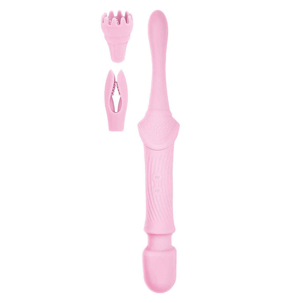 Goddess Elegance Massager Pink | 782631315608 | Available at EroticWarehouse.com