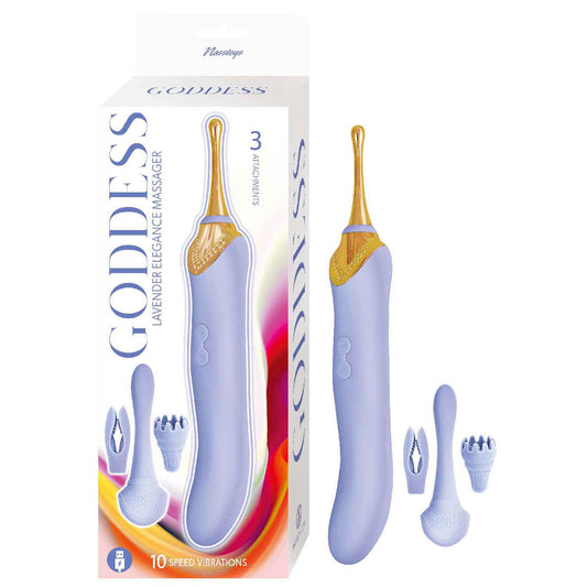 Goddess Elegance Massager Lavender | 782631315707 | Available at EroticWarehouse.com