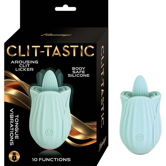 Clit Tastic Arousing Clit Licker Aqua | 782631315820 | Available at EroticWarehouse.com