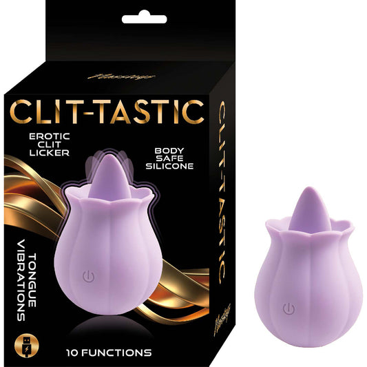 Clit Tastic Erotic Clit Licker Lavender | 782631316025 | Available at EroticWarehouse.com