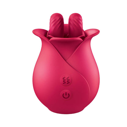 Clit-Tastic Tulip Finger Massager Red | 782631316216 | Available at EroticWarehouse.com
