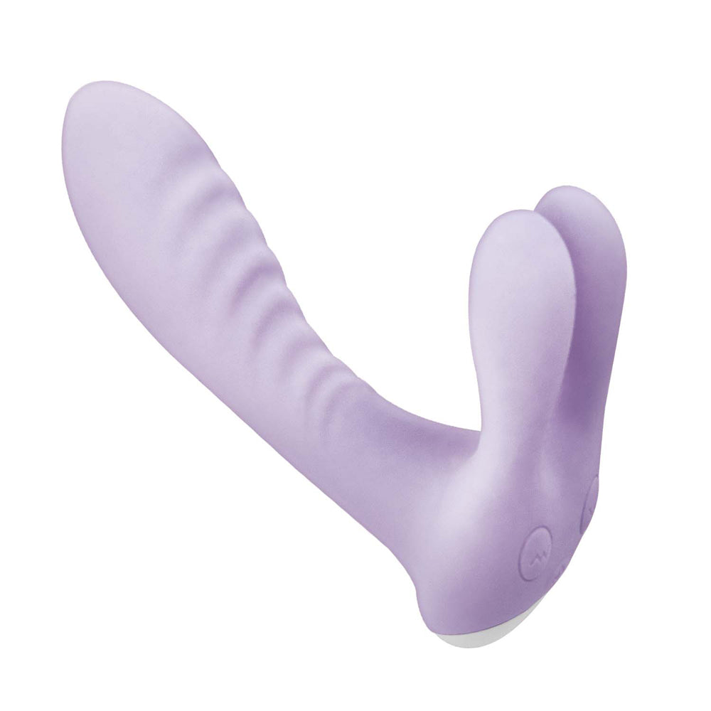 Goddess Heat Up Bunny Massager Lavender | 782631317404 | Available at EroticWarehouse.com